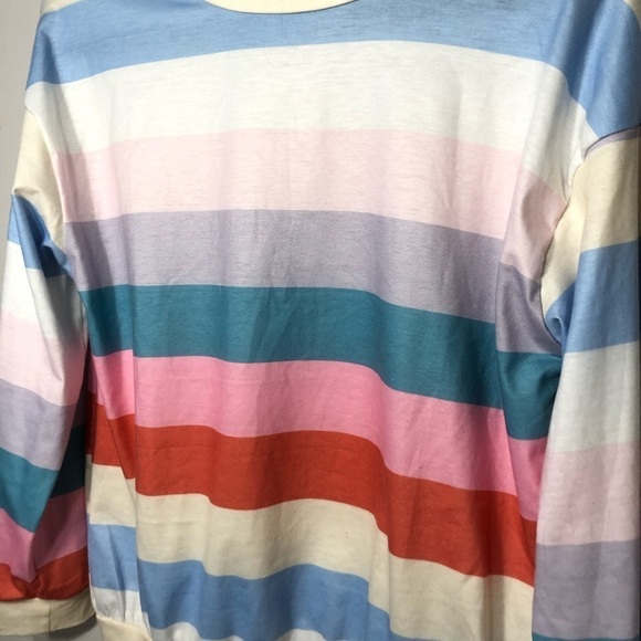 Pastel Rainbow Striped Long Sleeve - Picture 6 of 11